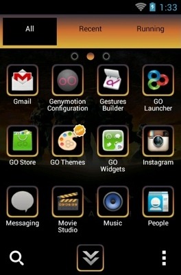 Halo Reach Go Launcher Android Theme Image 3
