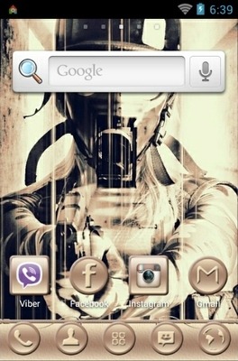 Gas Mask Go Launcher Android Theme Image 2