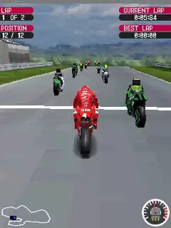 MotoGP 07 3D Java Game Image 2