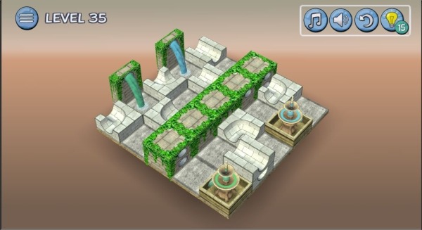 Flow Water Fountain 3D Puzzle Android Game Image 3