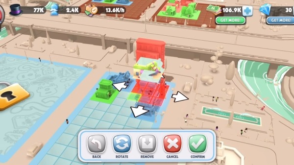 MONOPOLY Tycoon Android Game Image 3