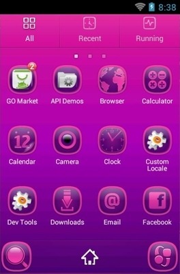 PP Abstract Go Launcher Android Theme Image 3