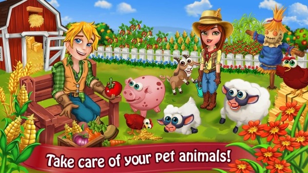 Farm Day Village Farming: Offline Games Android Game Image 2