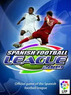 Spanish Football League 2009 3D Java Game Image 1