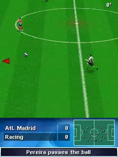 Spanish Football League 2009 3D Java Game Image 4