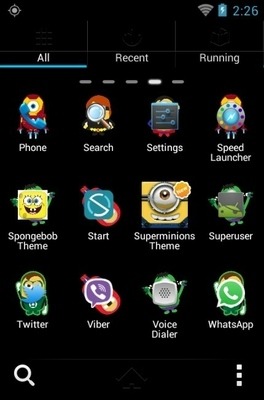 Superhero Minions Go Launcher Android Theme Image 3