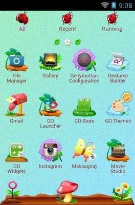 Spring Go Launcher Android Theme Image 3