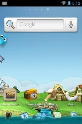 Gfarm Go Launcher Android Theme Image 2