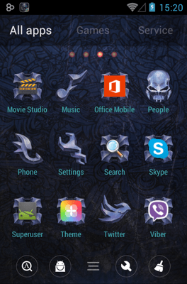 Daimon Go Launcher Android Theme Image 3