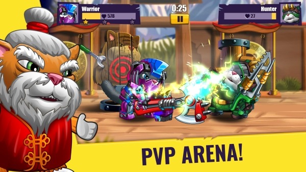 Cats Vs Aliens PVP Android Game Image 2