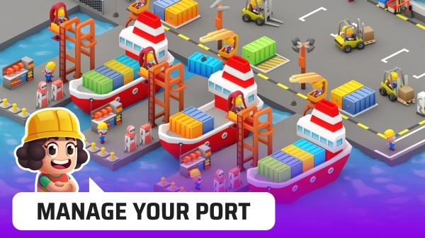 Idle Port Tycoon Android Game Image 1