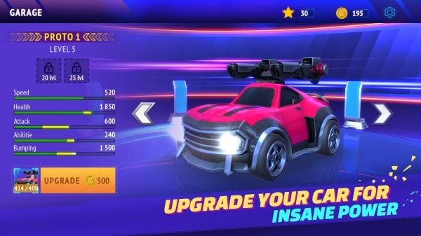 Crimson Wheels: Car Shooter Android Game Image 1
