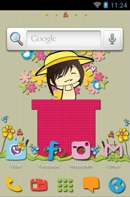 Spring Time Go Launcher Android Theme Image 2