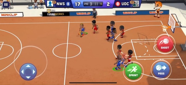 Mini Basketball Android Game Image 1