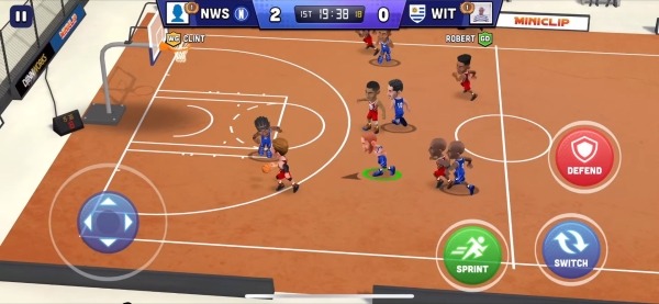 Mini Basketball Android Game Image 2