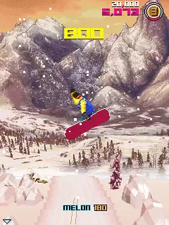 Avalanche Snowboarding Java Game Image 2