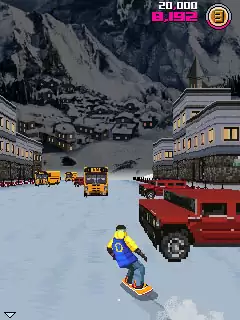 Avalanche Snowboarding Java Game Image 4