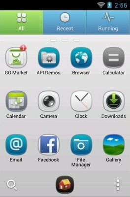 Nokia Go Launcher Android Theme Image 3