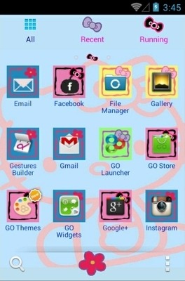 Hello Kitty Go Launcher Android Theme Image 3