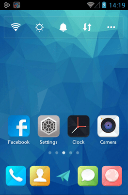 Origami Go Launcher Android Theme Image 2