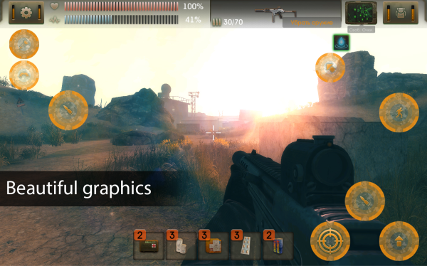 The Sun Origin: Post-apocalyptic Action Shooter Android Game Image 1