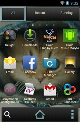 Kitten Go Launcher Android Theme Image 3