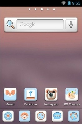 Soft Go Launcher Android Theme Image 2