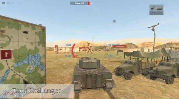 Panzer War Android Game Image 1
