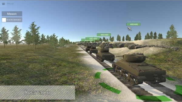 Panzer War Android Game Image 4