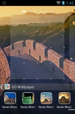 Seven Wonders Go Launcher Android Theme Image 3