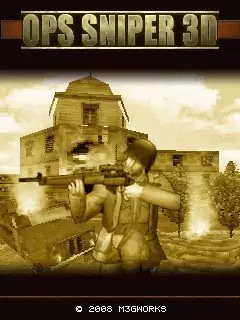 Ops Sniper 3D Java Game Image 1
