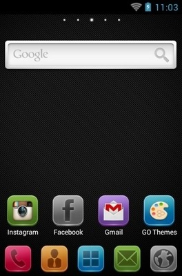 Lix Go Launcher Android Theme Image 2