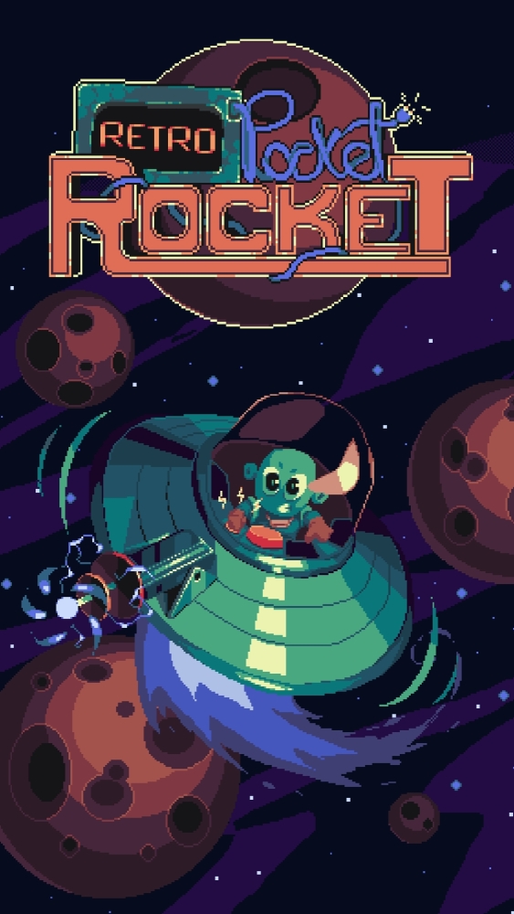 Retro Pocket Rocket Android Game Image 1