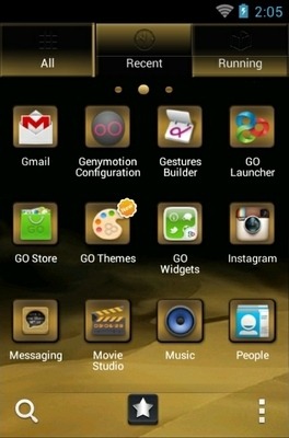 Ship In Desert Go Launcher Android Theme Image 3