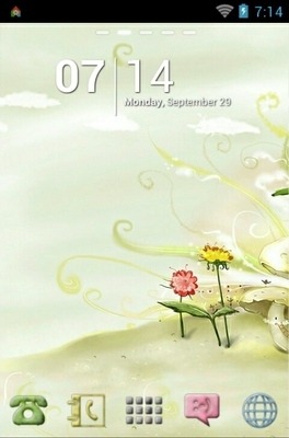 Toony Go Launcher Android Theme Image 1