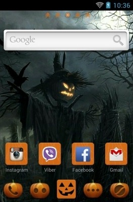 Black Magic Spells Go Launcher Android Theme Image 2