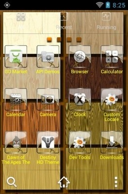 Wood Go Launcher Android Theme Image 3