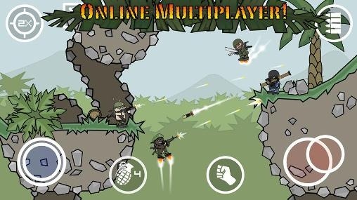 Doodle Army 2: Mini Militia Android Game Image 2