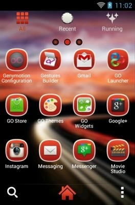 Rush Hour Go Launcher Android Theme Image 3