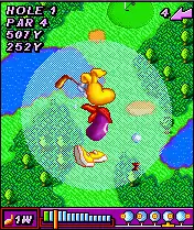 Rayman Golf Java Game Image 3