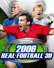 Real Football 2006 3D Java Game Image 1