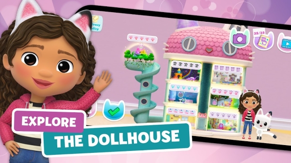 Gabbys Dollhouse: Games &amp; Cats Android Game Image 1