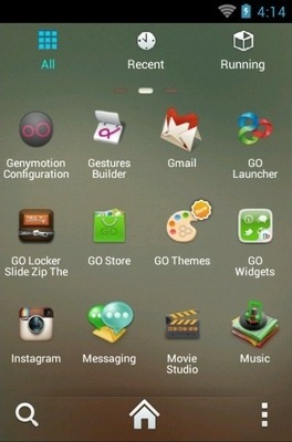 Fade Time Go Launcher Android Theme Image 3