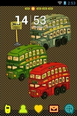 Bus Go Launcher Android Theme Image 1