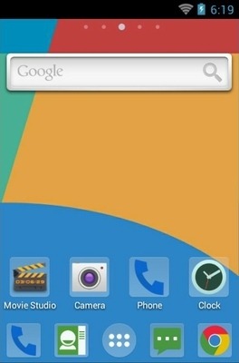 Kit Kat Go Launcher Android Theme Image 2
