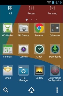 Kit Kat Go Launcher Android Theme Image 3