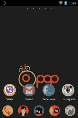 Pop Go Launcher Android Theme Image 2