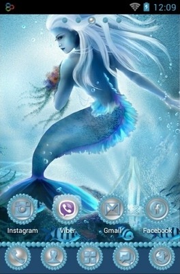 Underwater Go Launcher Android Theme Image 2