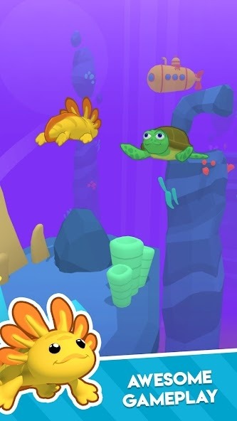 Axolotl Rush Android Game Image 2