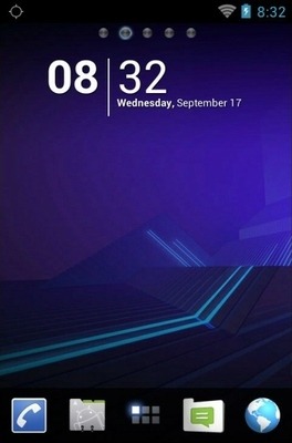 Honeycomb Go Launcher Android Theme Image 1